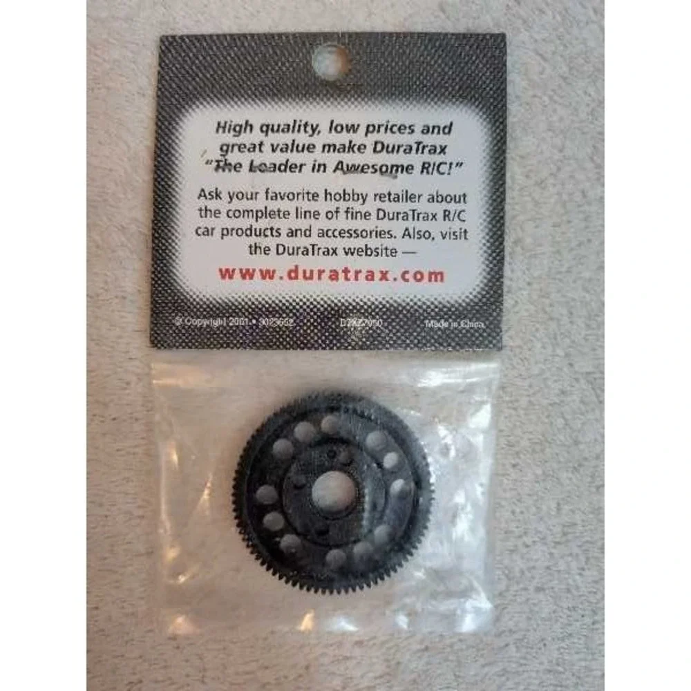 DuraTrax DTXC9395 Spur Gear 48P 81T Black RC Car Part NIP